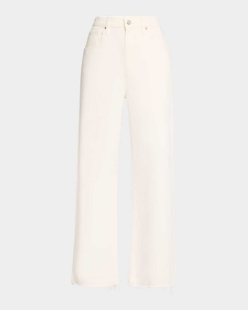 Arellia Frayed Wide Leg Jeans